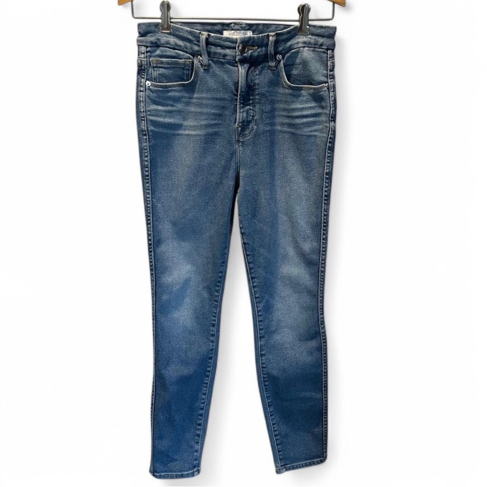 Good American Skinny Jeans Size 6/27 Waist 26 L37 Rise11